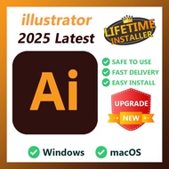 Adobe Illustrator 2025 Windows/MacOS Easy install Lifetime
