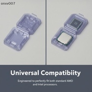 [onxv007] 10PCS CPU Clamshell Storage Tray Anti-Dust Protective Holder Box for 754 905 938 939 AM2 A