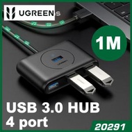 綠聯 - 20291 USB 3.0 HUB 4 port, PC/MAC及OTG手機適用 (1M-黑色)