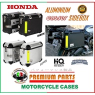 HONDA CB 650F FULL ALUMINIUM SIDE BOX HIGH QUALITY WATER PROOF 30LITER 35LITER 36LITER 38LITER CASE