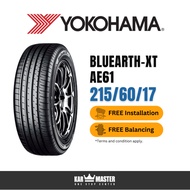 215/60/17 Yokohama BluEarth-XT AE61 (With Installation)