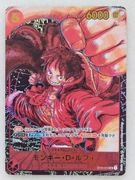 One Piece OP-05 P-SR 路飛 卡牌 黒背景