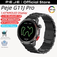 Peje G11J Pro SmartWatch Sport Running GPS 3ATM Waterproof Bluetooth Call 400mAh Smart Watch For Men