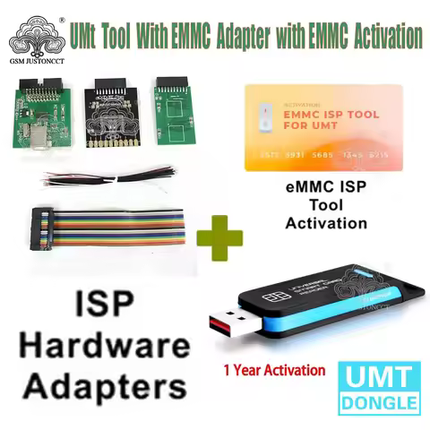 2023 Original New UMt dongle Ultimate Multi Tool with EMMC ISP Hardware Adapter With eMMC Activation