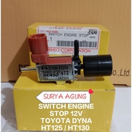 MESIN SWITCH ENGINE STOP 12V ENGINE POWER SWITCH. TOYOTA DYNA HT125 / HT130 12V DENSO