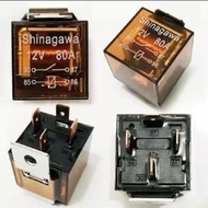 Horn Light RELAY Etc Legs 4, 80A 12 VOLT Clear LED Indicator INPUT 12 VOLT DC