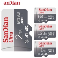 Class 10 A1 SDXC UHS-I TF Card 2TB 1TB 512GB 256GB Micro SD Card  up to 120MB/s Memory Card
