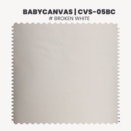 Bahan Baby Canvas | Kain Baby Kanvas Polos | Full Cotton Katun