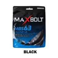 maxbolt mbs 63 senar badminton original - black