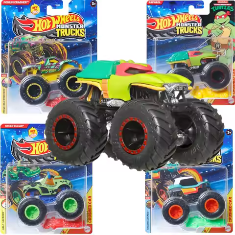Hot Wheels Monster Trucks Fyj44 1/64 Diecast Collectible Car Toys Series 2025 Mix A B For Kids Birth