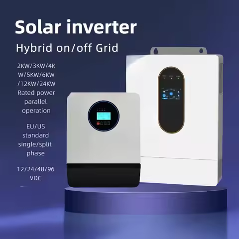 2KW to 24KW Complete Solar System with Wall-Mounted Inverter and Lithium Battery MPPT Home Controlle