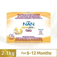 【Ready Stock】▲✜♛NAN® INFINIPRO® HW Two Infant Formula for 6-12 Months 2.1kg