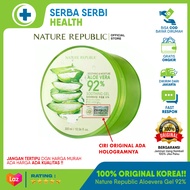 ( ORIGINAL KOREA!! ) Nature Republic Aloevera Soothing Gel Aloevera Moisture 92% 300ml / Melembabkan