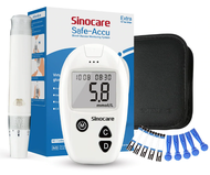 SINOCARE Safe-Accu Glucose Meter Set