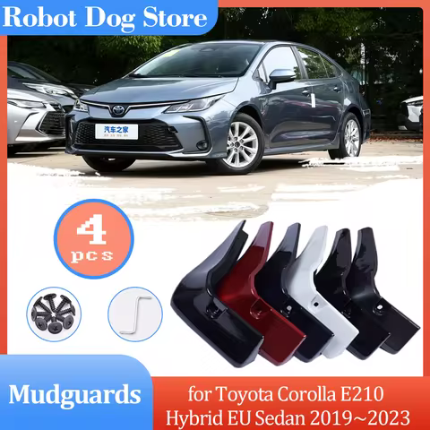 Mudguards for Toyota Corolla E210 Hybrid EU Altis Sedan 2019~2023 Mud Flaps Splash Guards Cover Spoi