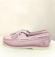 Timberland女裝帆船鞋 悠閑鞋(粉紫色) Boat shoes