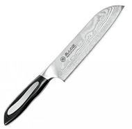 燕人之匠 大馬士革（特殊造型手柄）三德刀180mm ETY-3000