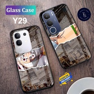 Softcase Glass For VIVO Y29 (4G) & VIVO Y29 (5G) - Case Handphone For VIVO Y29 (4G) & VIVO Y29 (5G) 