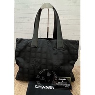 正品Chanel Travel Line系列托特包配件齊附鑑定證明2409144359