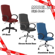 Best Quality Office Chair / High Back Chair / Kerusi Office / Kerusi Pejabat / Kerusi Ofis