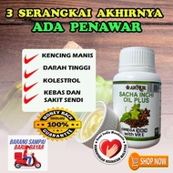ANNUR SACHA INCHI OIL PLUS SUPPLIMENT/ 3 SERANGKAI