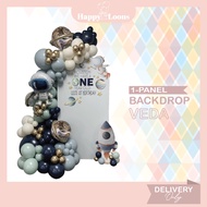 [BD-21] CUSTOMIZED BALLOON BACKDROP FOR ANNIVERSARY | BIRTHDAY | PROPOSAL | GRADUATION | WEDDING