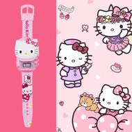 NEW Kitty WATCH KIDS children's WATCH with digital light boy's WATCH