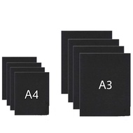 Black Mounting Board A4 & A3