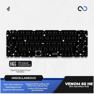Geonworks VENOM 60 HE PCB Hall Effect 60% Gaming Keyboard Rapid Trigger SOCD