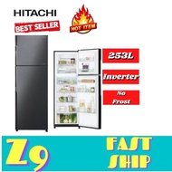 Hitachi R-H275P7M BBK Inverter Refrigerator 253L Peti Sejuk