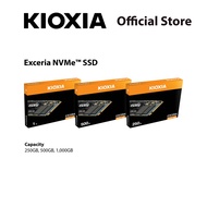 KIOXIA EXCERIA NVMe SSD M.2 Type 1700MB/s & 2100MB/s (250GB/500GB/1TB)