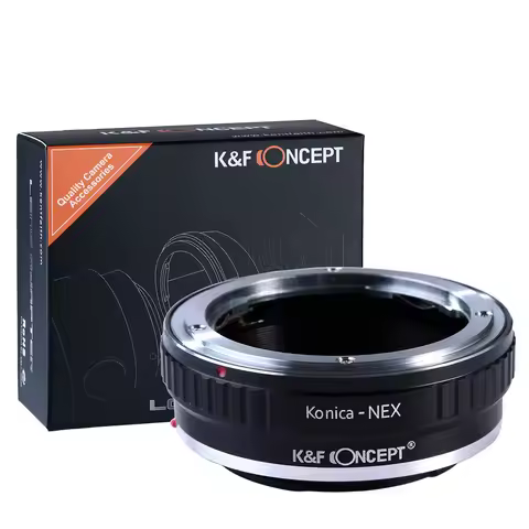 K&F Concept AR to Sony E Lens Adapter for Konica AR to Sony E a5000 a6000 a6400 A7C A7C2 A1 A9 A7S A