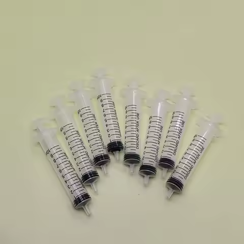 4/6/8Pcs 10ML Refill Ink Tool Clean Syringe with Needle for Epson HP Canon Brother Ricoh Inkjet Subl