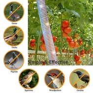 Bird Scare Tape Reflective Scarecrow Deterrent Repellent Bird Flash Ribbon Protect Fruits Tools for Farmland Orchards Garden Eave Railing to Prevent Annoying Birds Eating Fruit