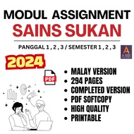 [📚PDF] MODUL ASSIGNMENT SAINS SUKAN PANGGAL 1 -3 [STPM] SEMESTER 1 - 3 DENGAN JAWAPAN LENGKAP