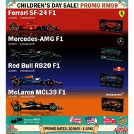 McLaren MCL39 F1 -Ferrari SF-24 F1 -Mercedes-amg F1 W14 E Performance -Oracle Red Bull Racing RB20 /