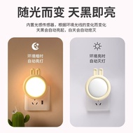 Small Night Light Bedroom Sleeping Light Intelligent Light Control Bedside Light Soft Light Eye Prot