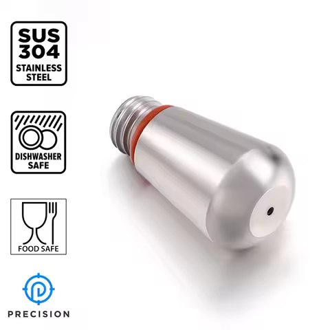 Stainless Steel Single Hole Steam Wand Tip Steam Nozzle for Gaggia Classic Pro Classic EVO E24 30 Es