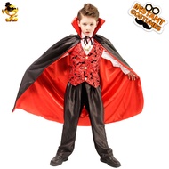 Halloween Vampire Boy Costume for Kids - Perfect for Cosplay and Performances