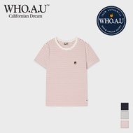 [WHO.A.U] Steve Multi Stripe T-shirt(F)  |  WHRSG2531F