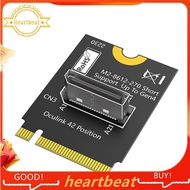 [Hot-Sale] For SSD and EGPU Compatible M. 2 Nvme Key M to SFF-8611/8612 Adapter, NVMe PCI-E 4.0 X4 t