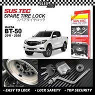 Mazda BT-50 BT50 2011-2020 SUSTEC Spare Tire Wheel Lock Anti-Theft