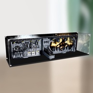 [Transparent Display Box] Acrylic Display Box Suitable for Lego 76252 Batcave Shadow Box Building Bl