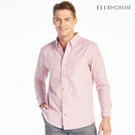 ELLE HOMME | Long-Sleeved Shirt Collar REGULAR Style Pink W8B675