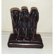 3 Monkeys statue figurine resin souvenir home decorations