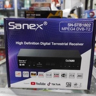SET TOP BOX SANEX - STB SANEX - RECEIVER TV DIGITAL SANEX DVB-T2