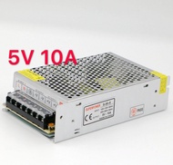 !!มาแล้ว!!Switching Power Supply สวิตชิ่งเพาเวอร์ซัพพลาย 5V 10A 50W(สีเงิน)