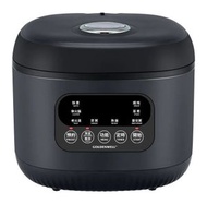 GOLDWELL - 2公升黑晶陶瓷營養飯鍋 GBC-3E｜陶瓷飯鍋｜陶瓷內膽｜陶瓷電飯煲｜多功能電飯煲｜陶瓷內膽電飯煲｜煲粥｜蒸煮飯鍋｜蒸煮電飯煲｜老火湯