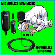 COD XIAOKOA UHF Wireless Lavalier Microphone Podcast / mic mik mikrofon suara jernih youtuber suara