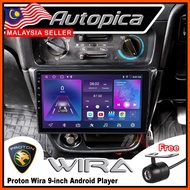 [4GB RAM] Proton Wira 8257 Octa Core 9" IPS Screen Android Player CarPlay Waze Youtube Andriod 9-inc